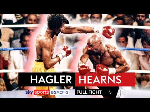 LEGENDARY FIGHT! 🎞️  Marvin Hagler vs. Tommy Hearns 1