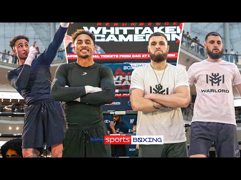Ben Whittaker and Liam Cameron's FULL public workout! 🥊