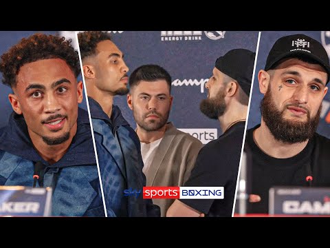 Ben Whittaker and Liam Cameron FULL press conference! 🔥