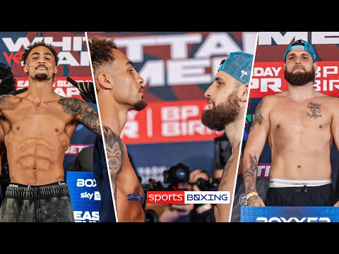 Ben Whittaker and Liam Cameron WEIGH-IN ahead of rematch ⚖️