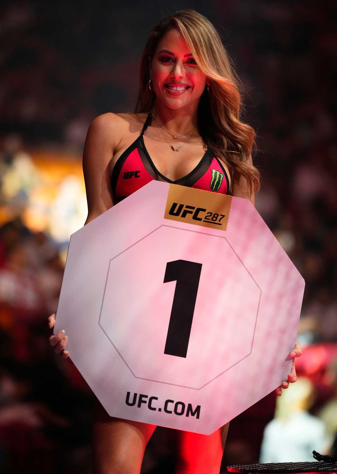 BREAKING: UFC's Brittney Palmer Strips to Lingerie for Coffee Brew-haha!
