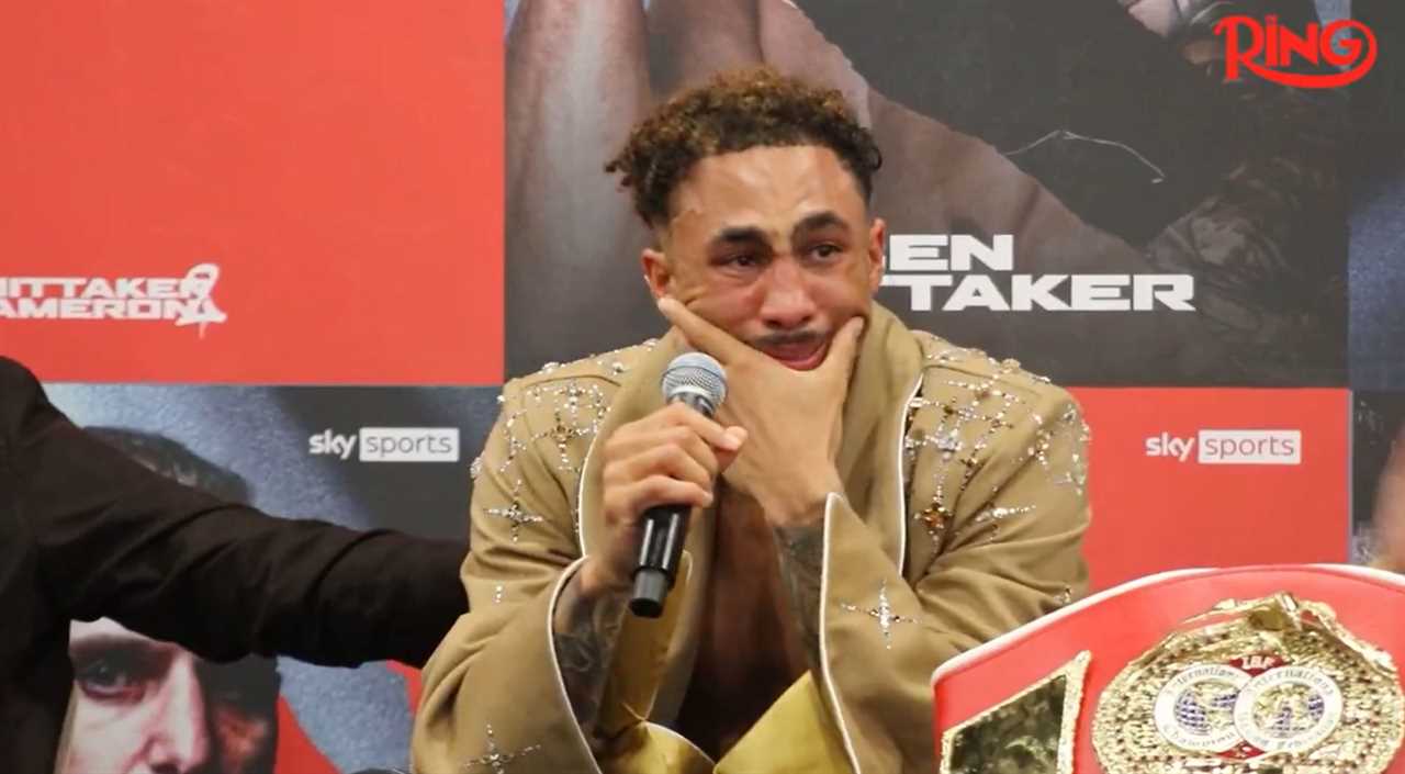 EXCLUSIVE: Ben Whittaker's Tearful Confession After Beating Liam Cameron in Boxing Brawl!