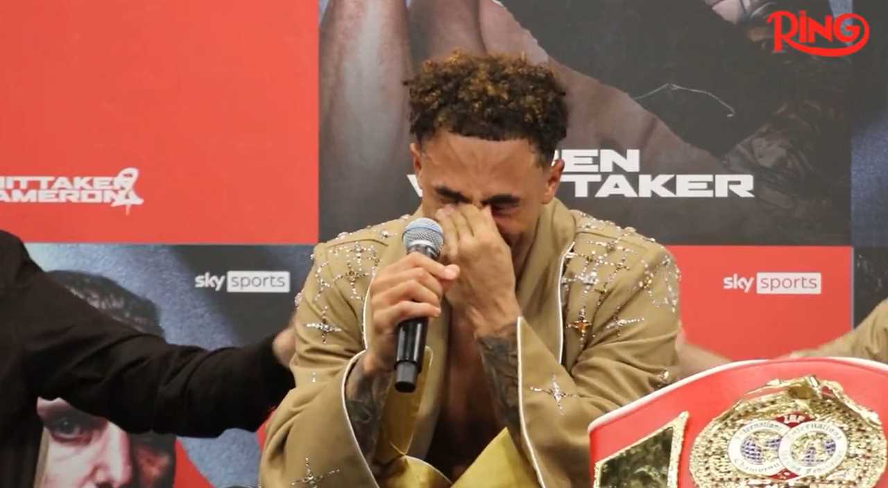 EXCLUSIVE: Ben Whittaker's Tearful Confession After Beating Liam Cameron in Boxing Brawl!