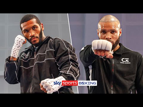 Chris Eubank Jr and Conor Benn’s FULL public workout!