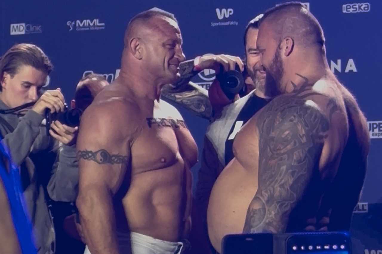 EXCLUSIVE: STRONGMEN EDDIE HALL AND MARIUSZ PUDZIANOWSKI'S 601LB SHOWDOWN SHOCKER!