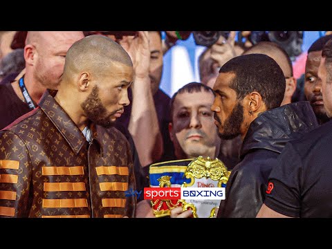 Chris Eubank Jr and Conor Benn's INTENSE face-off 👀