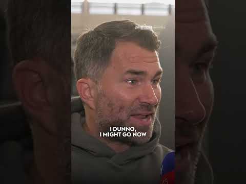 Classic Eddie Hearn 😅