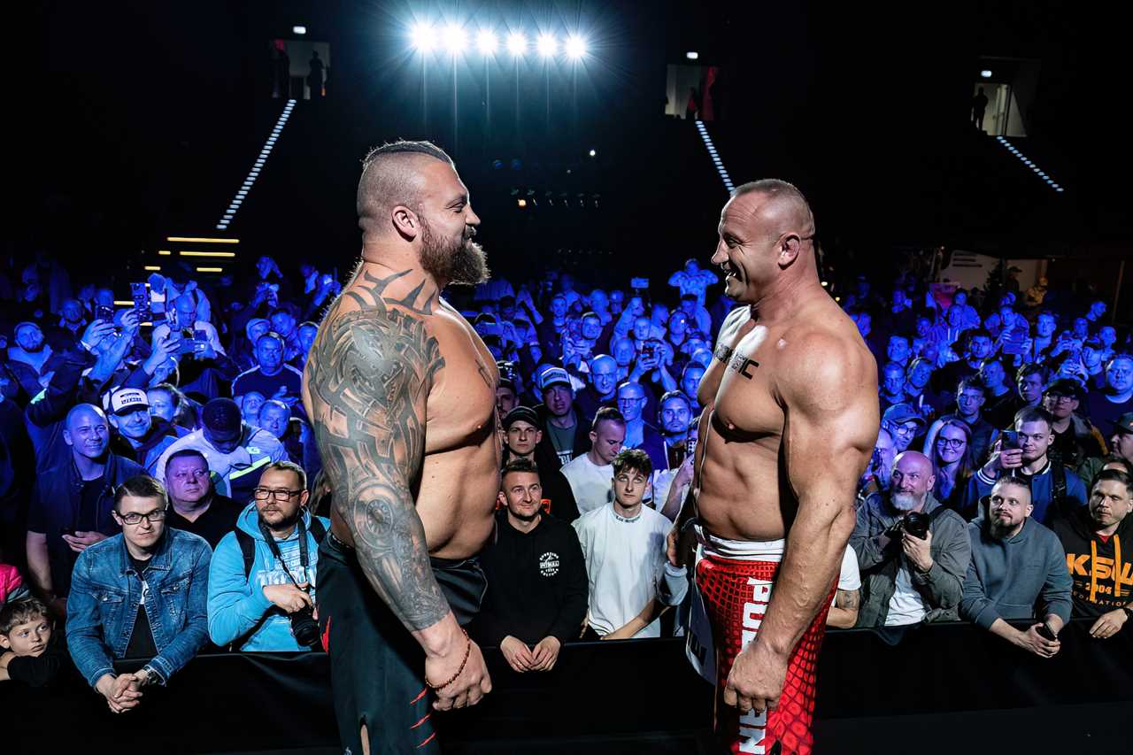 SCANDALOUS: Eddie Hall OBLITERATES Mariusz Pudzianowski in 30-Second MMA Debut Showdown!
