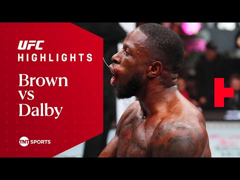 VIOLENT KNOCKOUT! 💥  Randy Brown vs Nicolas Dalby  UFC Kansas City Fight Highlights