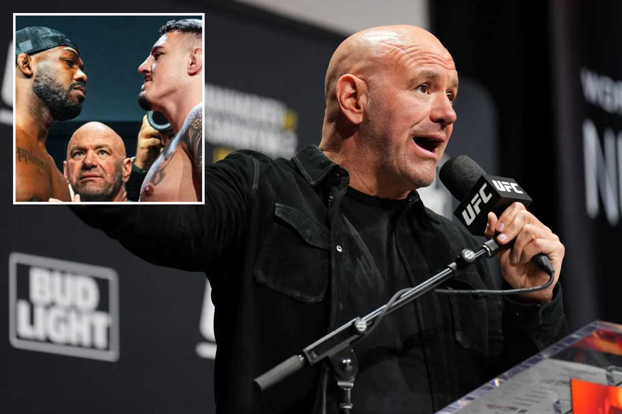 EXCLUSIVE: Dana White Slams Jon Jones vs Tom Aspinall Fight Rumours!