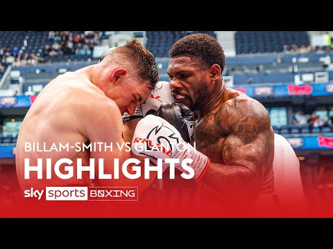 Highlights! Chris Billam-Smith gets back to winning ways against Brandon Glanton 🙌