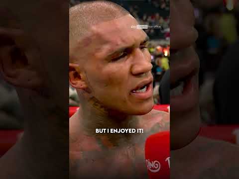 Conor Benn's instant reaction after EPIC Eubank Jr battle 👊