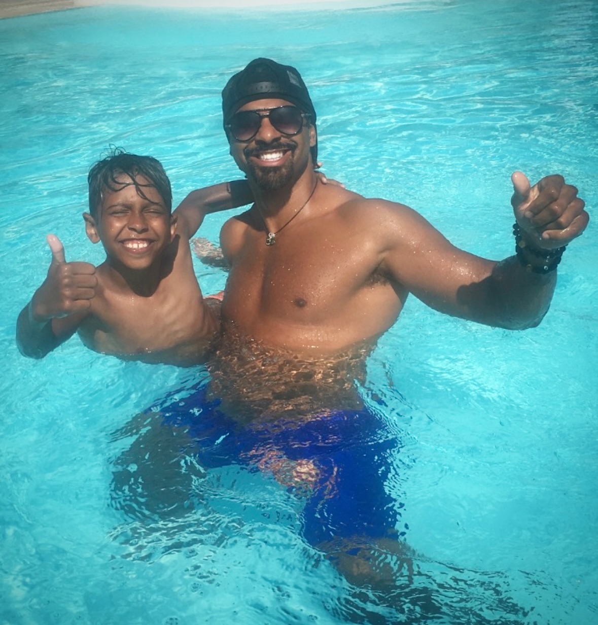 EXCLUSIVE: David Haye's Son Shuns Boxing for Tennis! Is a Royal Rumble Next?