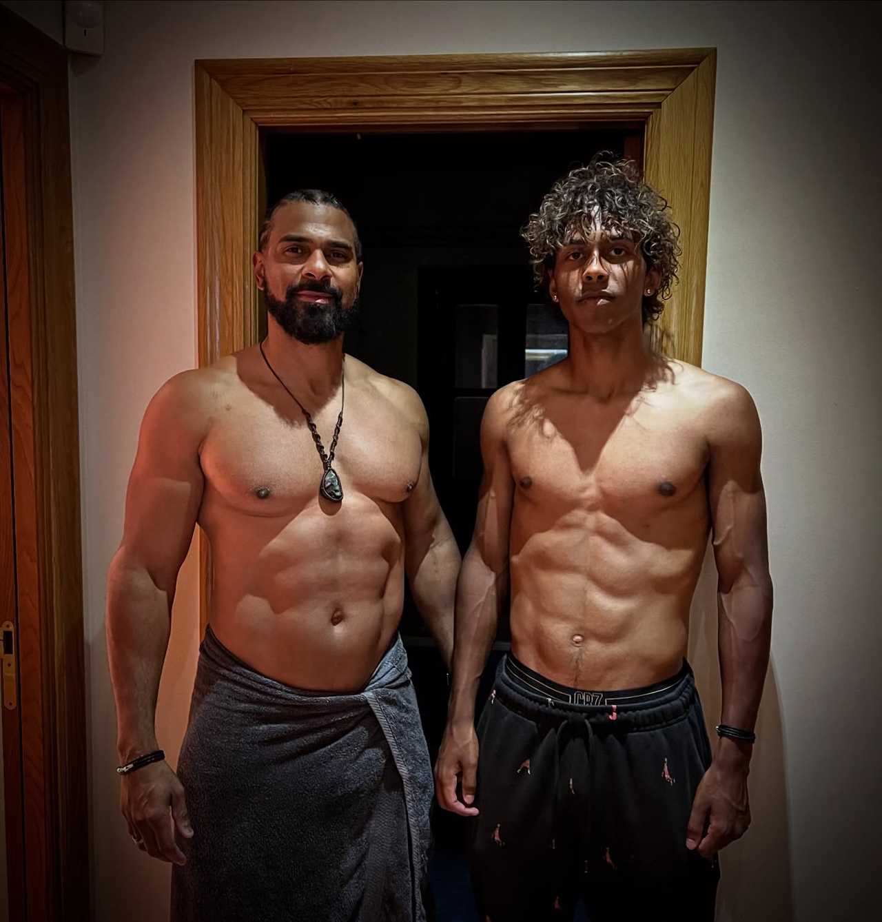 EXCLUSIVE: David Haye's Son Shuns Boxing for Tennis! Is a Royal Rumble Next?