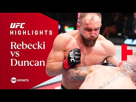 BRUTAL BLOODY BOUT! 🩸  Mateusz Rebecki vs Chris Duncan  UFC Fight Night Highlights
