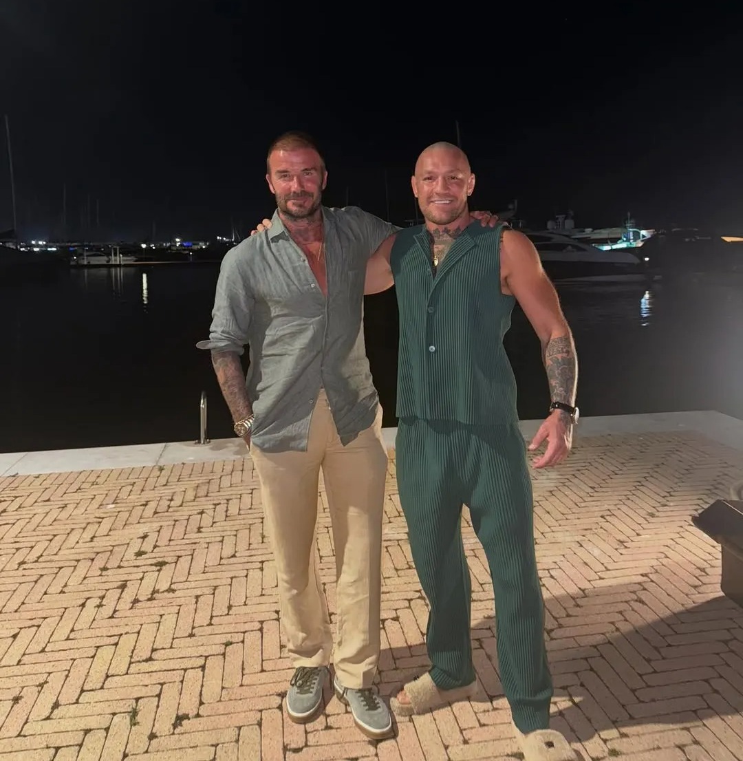 EXCLUSIVE: Conor McGregor and David Beckham's Scandalous Yacht Encounter Sends Shockwaves Through Hollywood and UK Royal Circles!